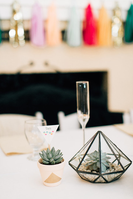 Geometric centerpiece Inspiration
