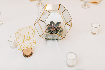 Geometric centerpiece Inspiration