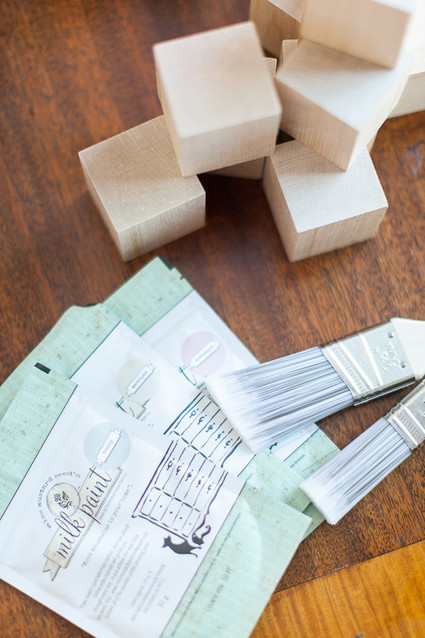 simple blush baby shower ideas