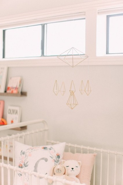 vintage french girls nursery