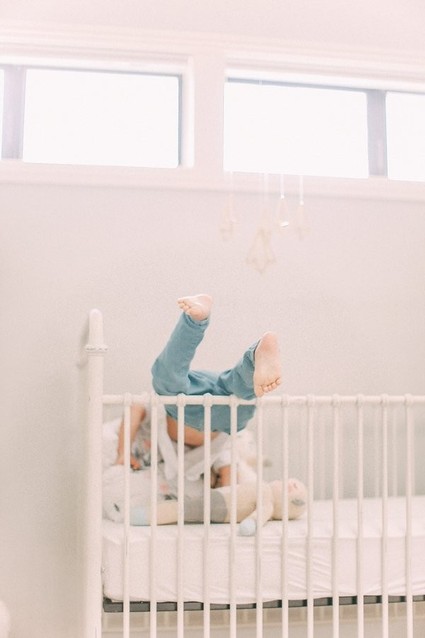 vintage french girls nursery