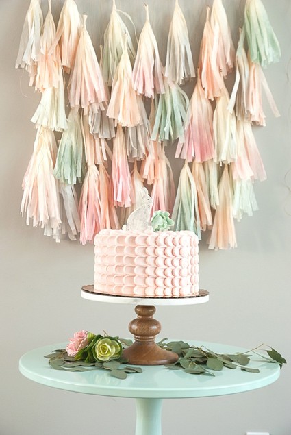 Bunny birthday cake