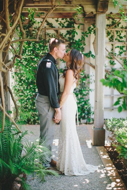 California summer wedding