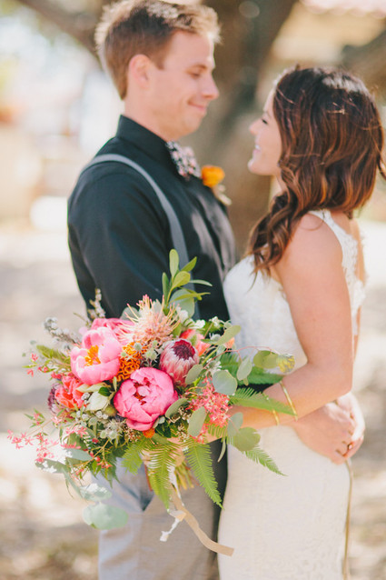 California summer wedding
