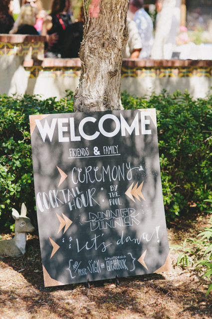 Welcome signage