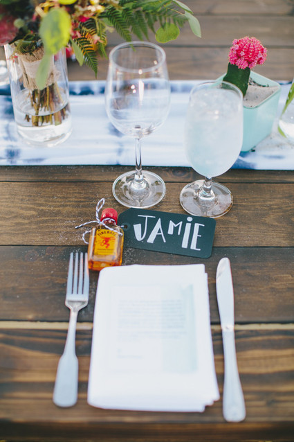 Rustic tablescape