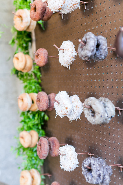 Wedding donut wall