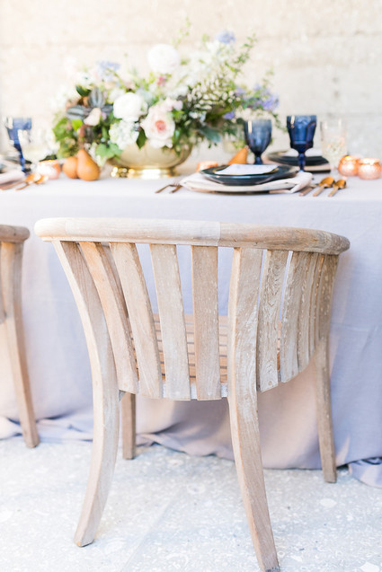 Spring wedding tablescape