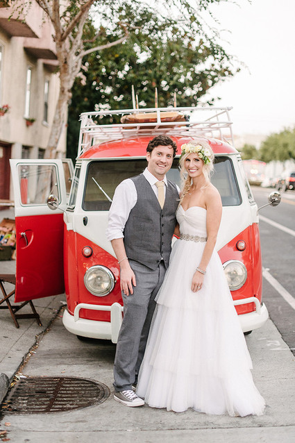 Volkswagen bus portrait