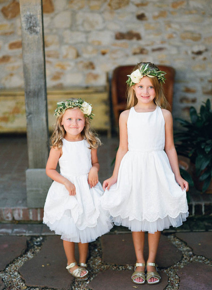 Flower girl portrait