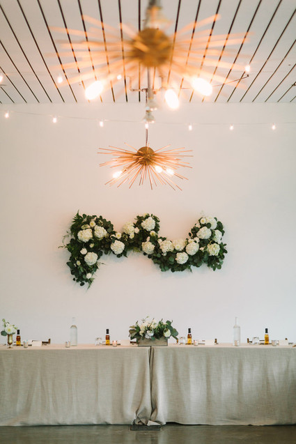 Sweetheart table backdrop