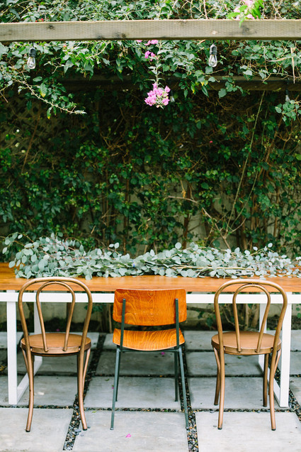 Backyard 1st birthday party