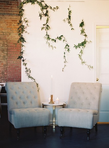 Romantic winter baby shower