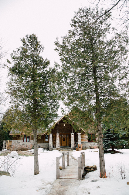 Winter cabin