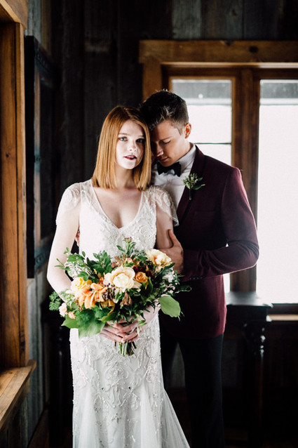 Vintage wedding portraits