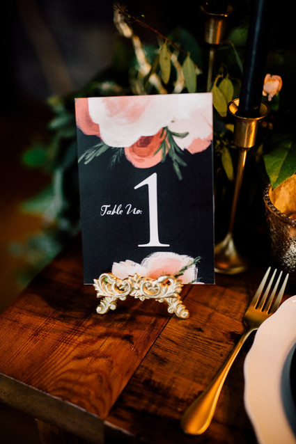 Vintage winter wedding inspiration