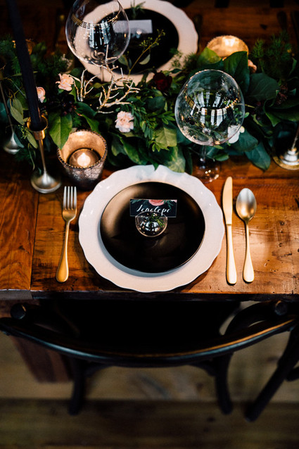 Vintage winter wedding inspiration