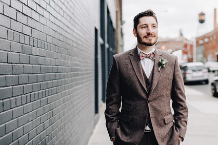 Winter wedding in Brooklyn