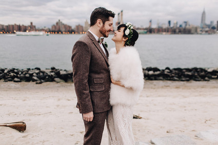 Winter wedding in Brooklyn