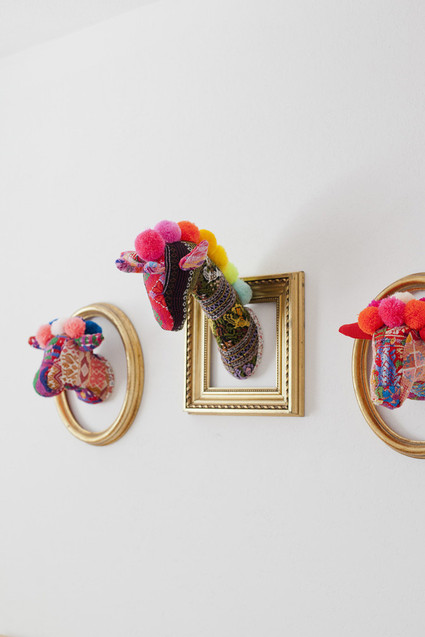 Modern folk art nursery design