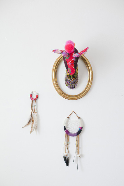 Modern folk art nursery design