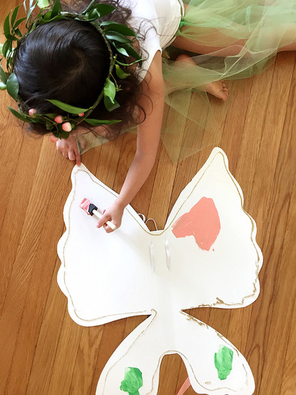 woodland fairy 5th birthday party