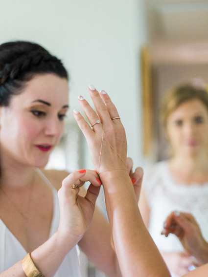 Handmade wedding jewelry