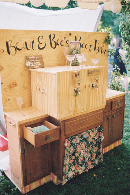 Beer cocktail station