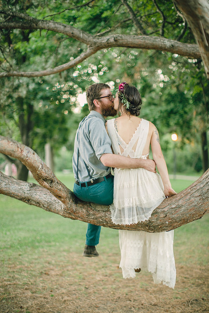 Outdoor summer wedding