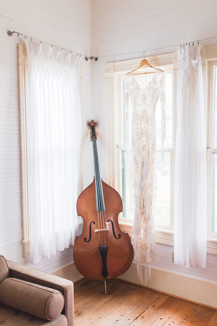 Bohemian wedding dress