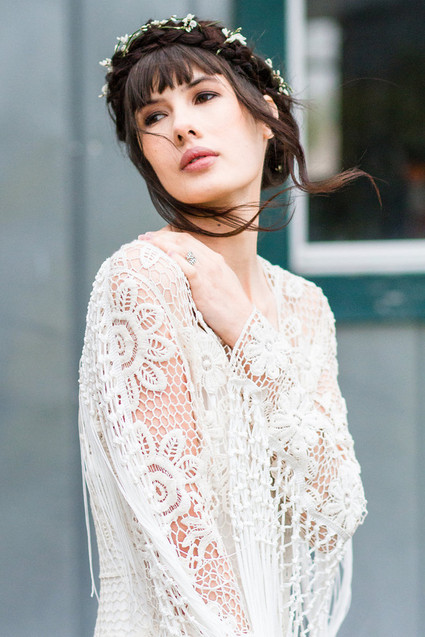 Bohemian wedding dress