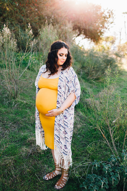 Newport Beach back bay maternity photos