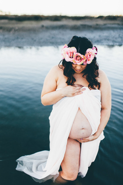 Newport Beach back bay maternity photos