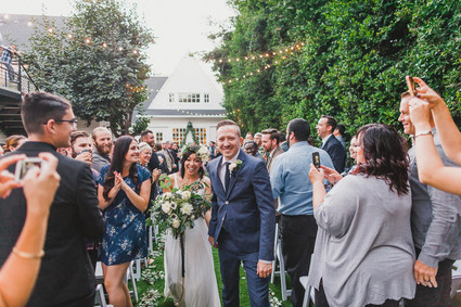Lombardi House wedding ceremony