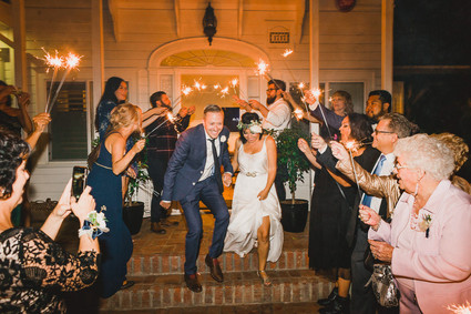 Sparkler send off