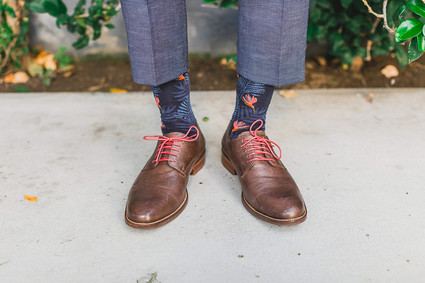 Fun grooms socks