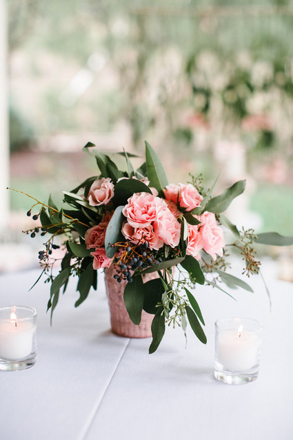 pink party florals