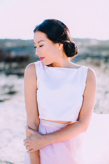 Modern wedding dress