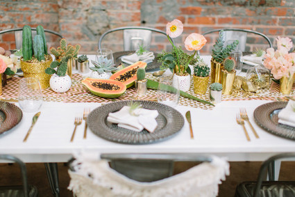 California boho chic baby shower