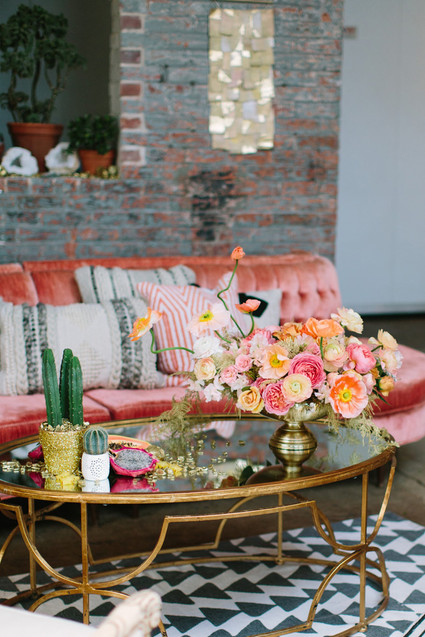 California boho chic baby shower