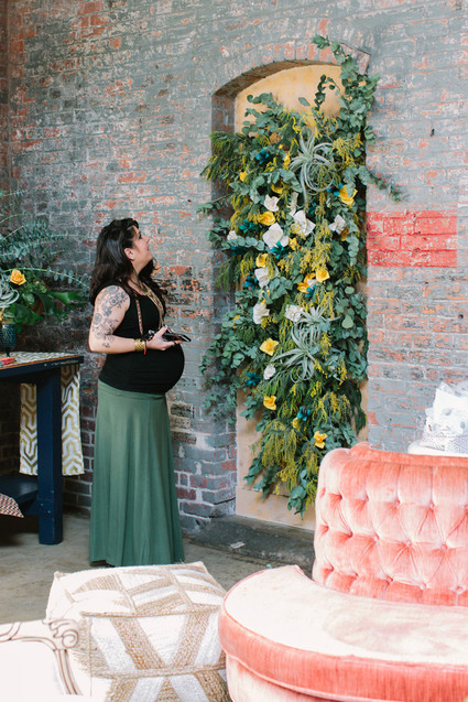 California boho chic baby shower