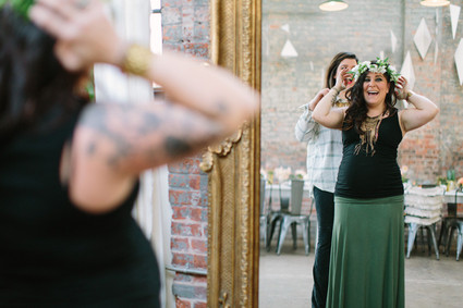 California boho chic baby shower