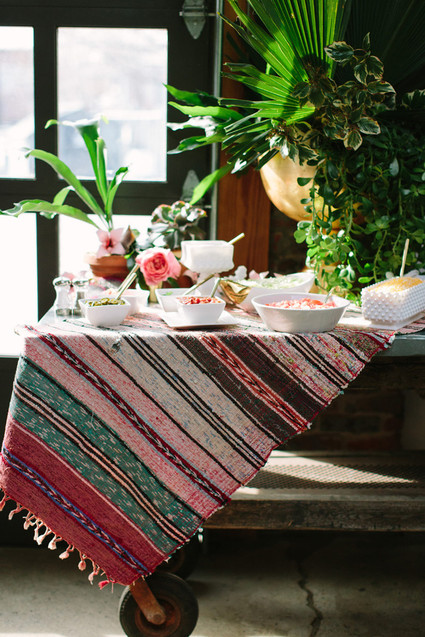 California boho chic baby shower