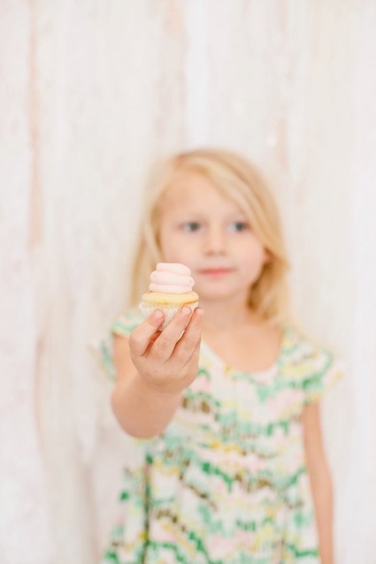 pink and gold first birthday