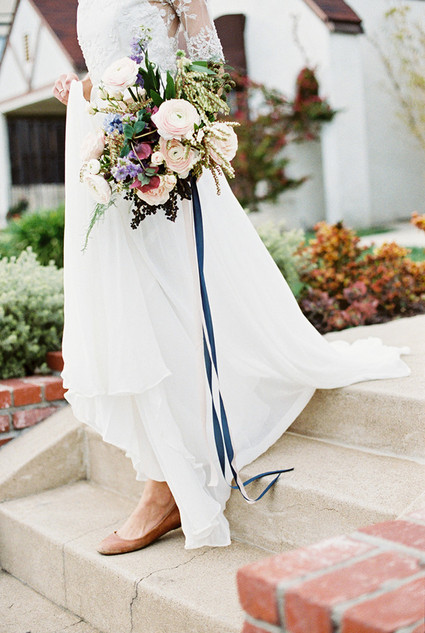 Spring bridal bouquet