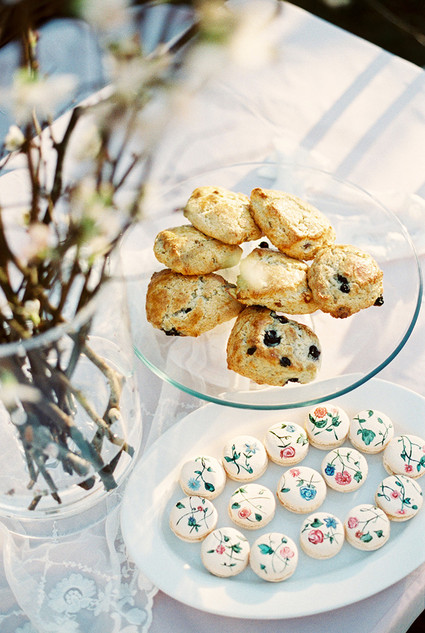 Garden tea party wedding inspiration