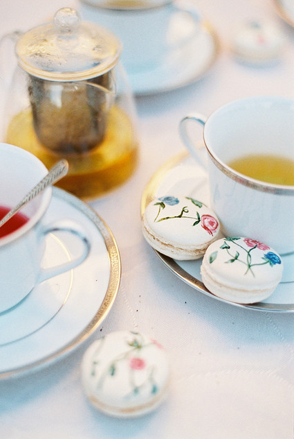 Garden tea party wedding inspiration