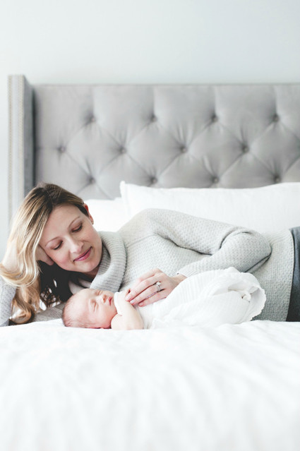 elegant newborn photos
