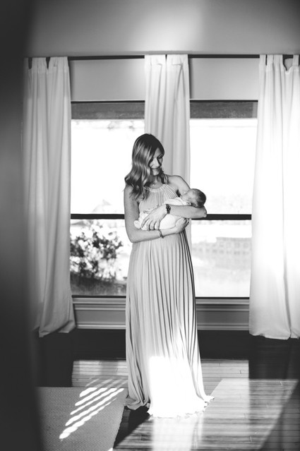 elegant newborn photos