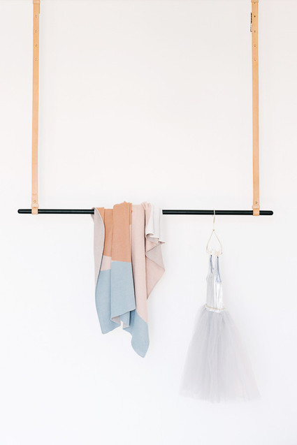 modern copper girls room